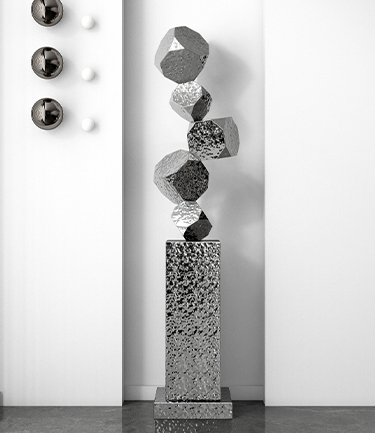 Ruostumattomasta teräksestä valmistetut veistokset: tyypit, edut ja oikean valinta